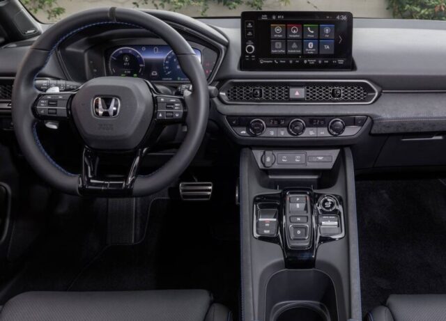 Honda Prelude interior painel