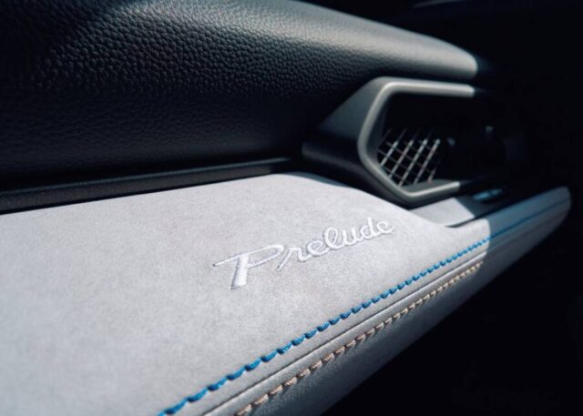 Honda Prelude 2026 interior