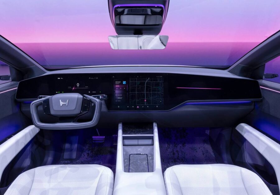 Honda 0 Alpha - Protótipo que antecipa o Novo HR-V 2027 5 Honda Zero SUV interior