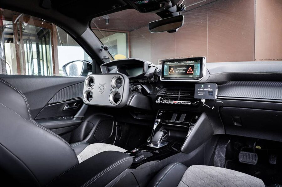 Peugeot 208 2027 - Em detalhes a nova geração 5 interior prototipo hypersquare peugeot