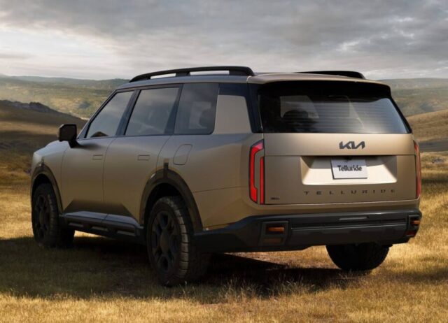 Kia Telluride 2027 traseira rear view