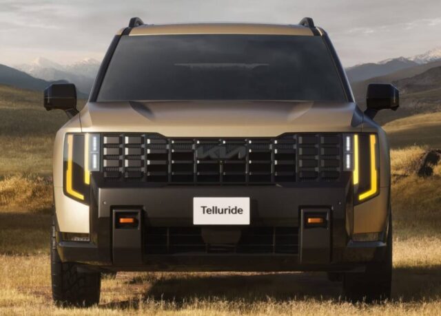 Kia Telluride 2027 dianteira front view