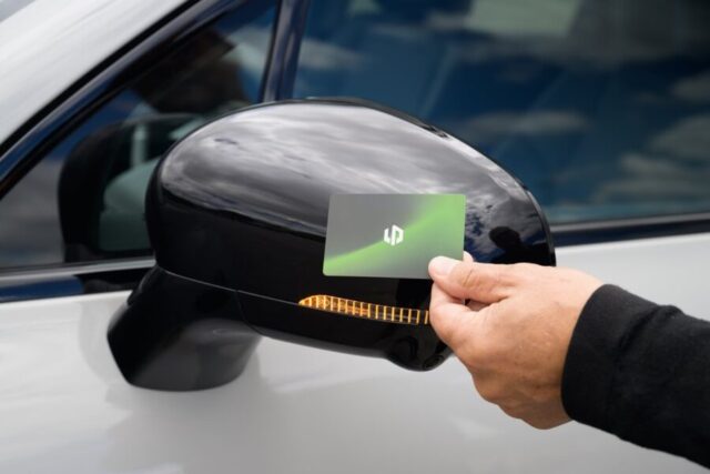 Leapmotor C10 chave NFC