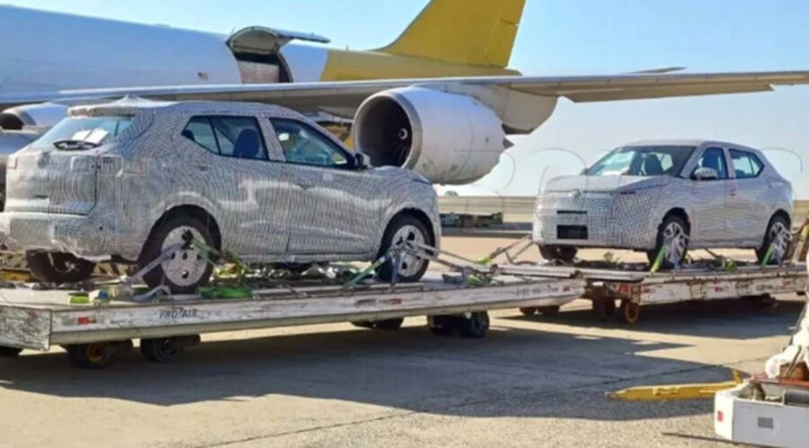 Nissan Kait 2026 - Tem novas imagens divulgadas. Confira os novos detalhes 5 flagra nissan kait 2026