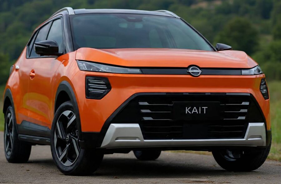Nissan Kait 2026 - Tem novas imagens divulgadas. Confira os novos detalhes 4 nissan kait 2026
