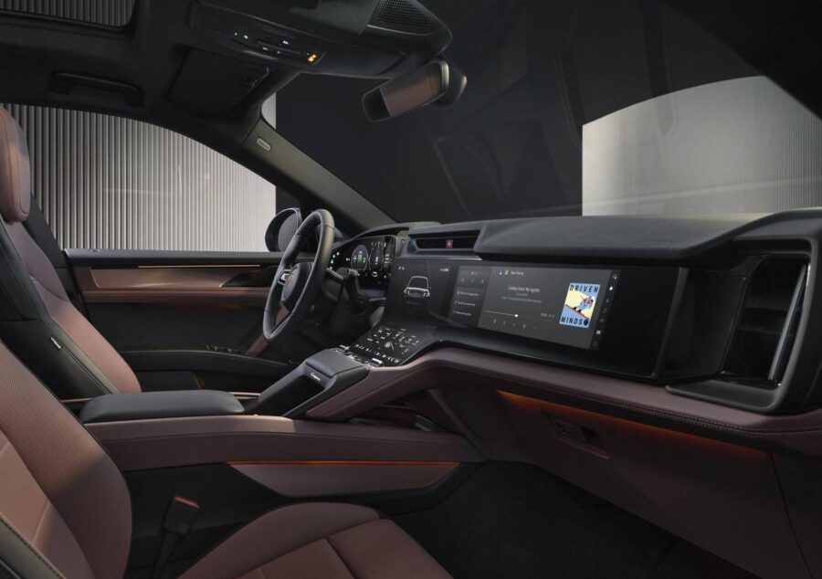 Novo Porsche Cayenne 2027 é apresentado oficialmente e agora apenas elétrico 7 Porsche Cayenne 2027 interior