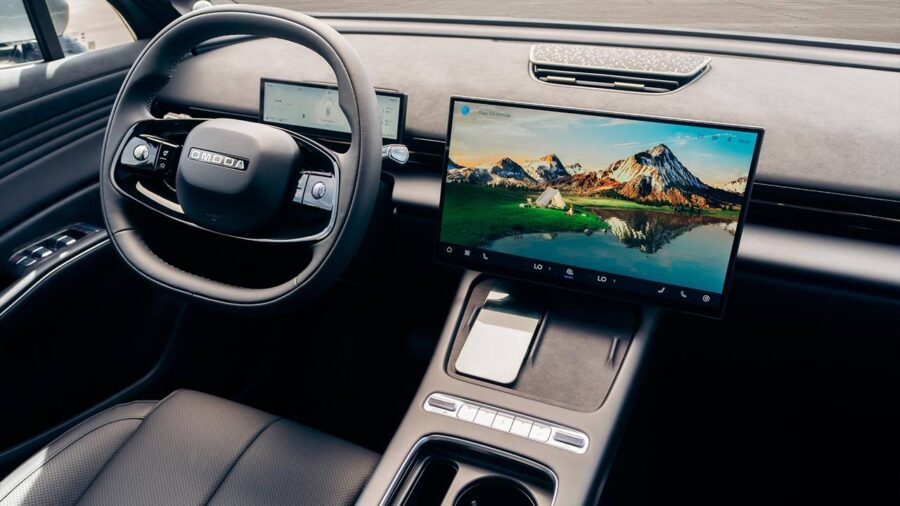 Omoda 7 PHEV - Híbrido de 280 cv chega para enfrentar BYD Song e Haval H6, comparamos ele com os rivais 3 Omoda 7 interior