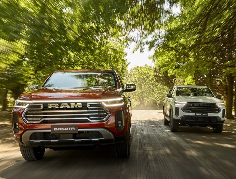 Nova Ram Dakota 2026 - Confira versões e equipamentos, preço ainda é segredo 1 RAM Dakota Laramie e Warlock