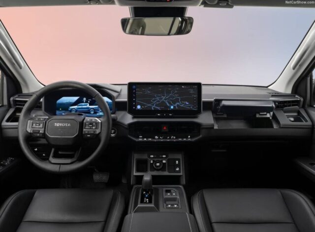 Interior toyota hilux 2026