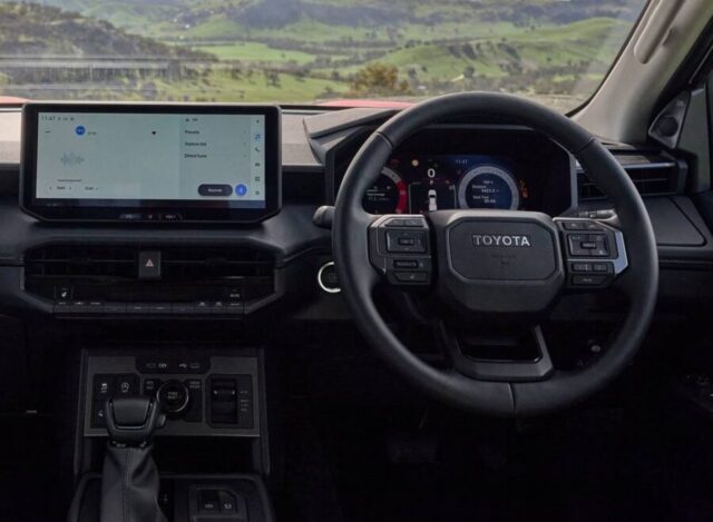 interior toyota hilux 2026 2027