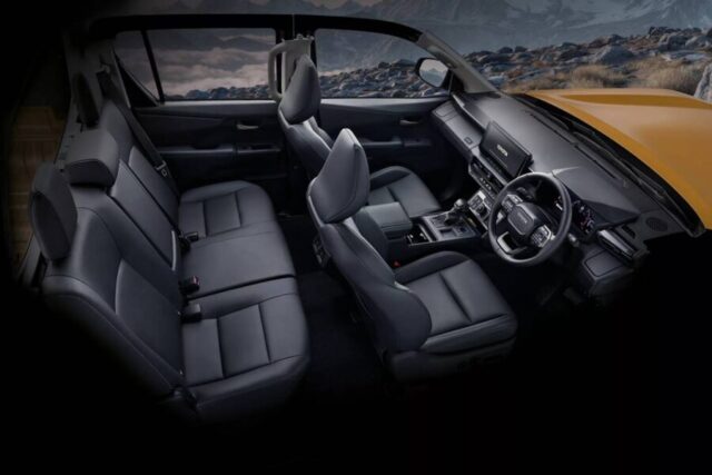 Nova Toyota Hilux 2026 2027 interior