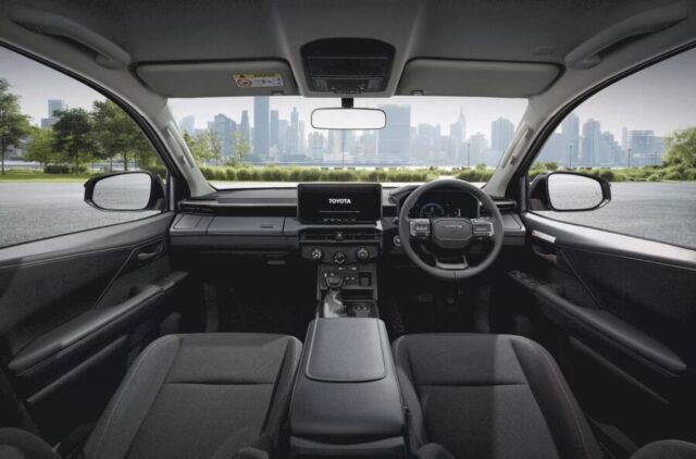 interior toyota hilux 2027