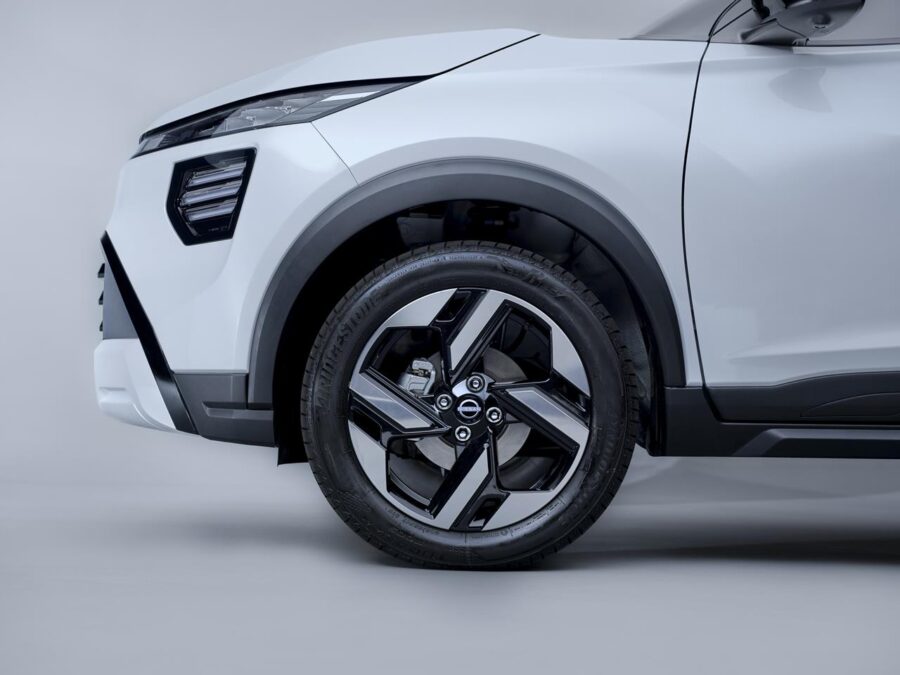 Nissan Kait é revelado oficialmente por R$ 117.990: Conheça em detalhes 8 Nissan Kait detalhe rodas