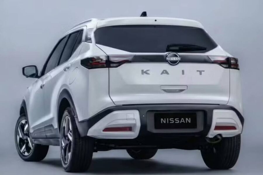 Nissan Kait é revelado oficialmente por R$ 117.990: Conheça em detalhes 3 Nissan Kait traseira