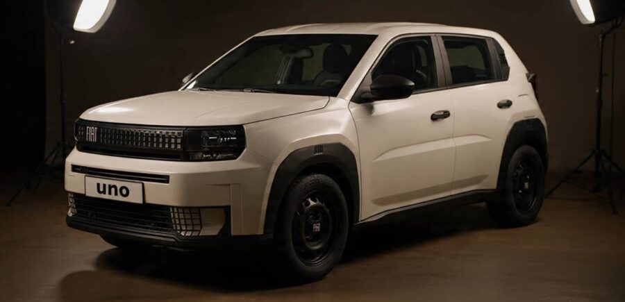 Novo Uno 2027 - Com lançamento mais próximo compacto já roda com carroceria definitiva 7 fiat uno 2027 versao de entrada