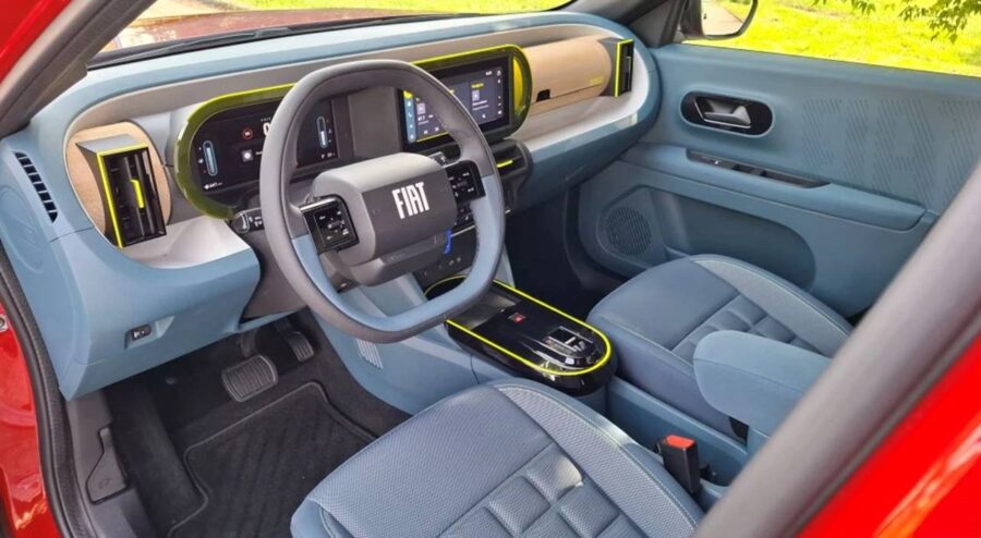 Novo Uno 2027 - Com lançamento mais próximo compacto já roda com carroceria definitiva 8 interior fiat uno 2027
