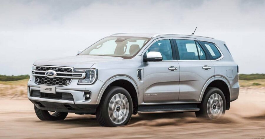 Ford Everest Tremor 2026 - Ranger SUV ganha versão V6 bi-turbo a gasolina com 355 cv 11 Ford Everest Titanium 2026