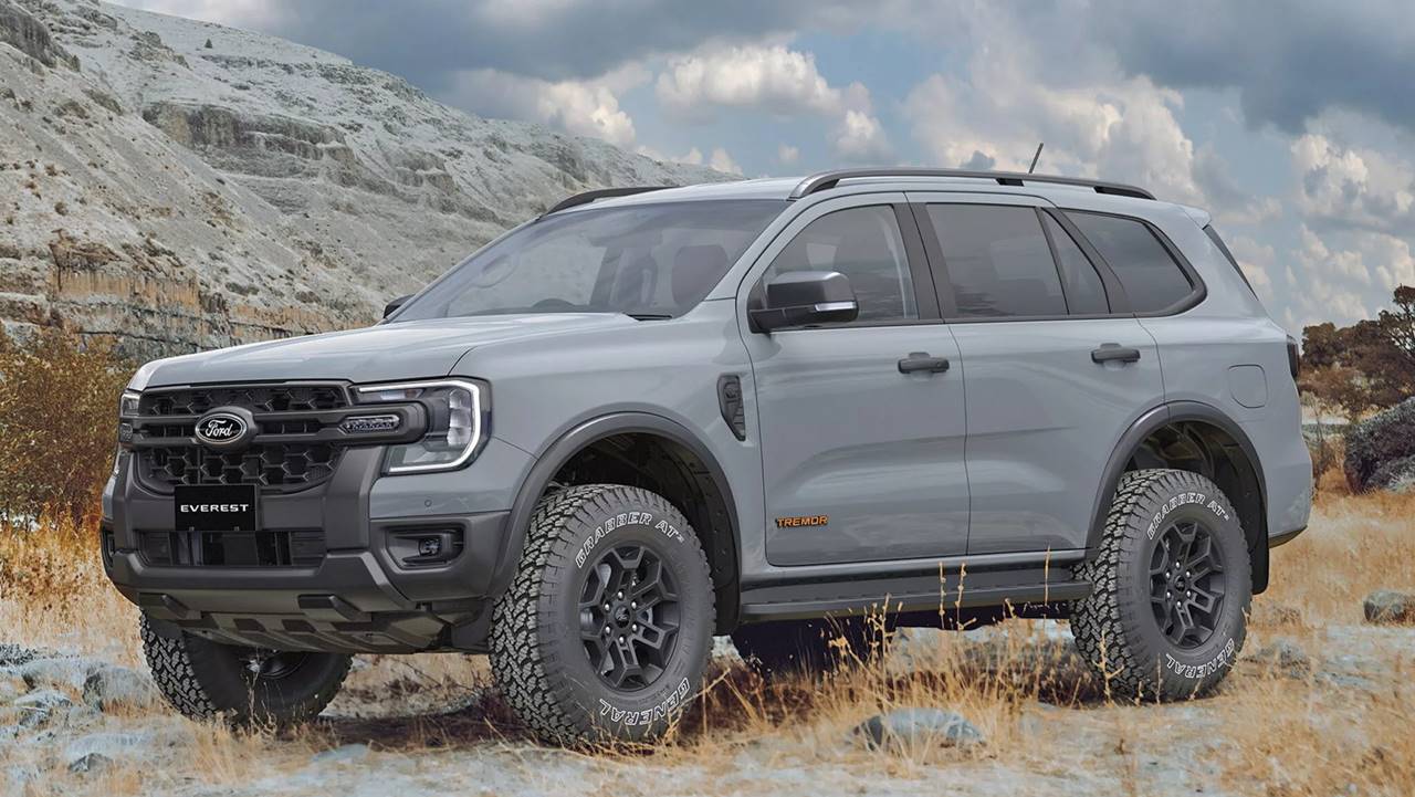 Ford Everest Tremor 2026 - Ranger SUV ganha versão V6 bi-turbo a gasolina com 355 cv 4 Ford Everest Tremor