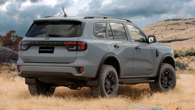 Ford Everest Tremor 2026 traseira