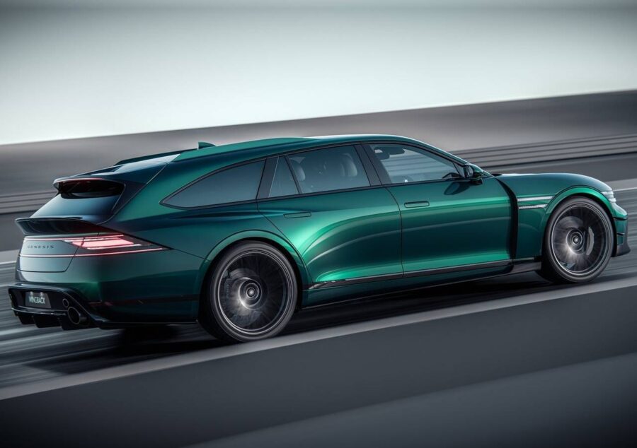 Genesis G90 Wingback Concept - Mostra que as peruas ainda têm potencial 2 Genesis G90 Wingback