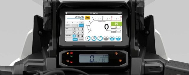 Honda Africa Twin 2026 painel de instrumentos