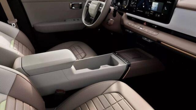 Kia Seltos 2027 interior console