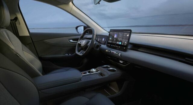 MG S5 interior painel