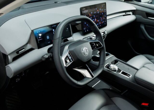MG S5 2026 interior painel dashboard