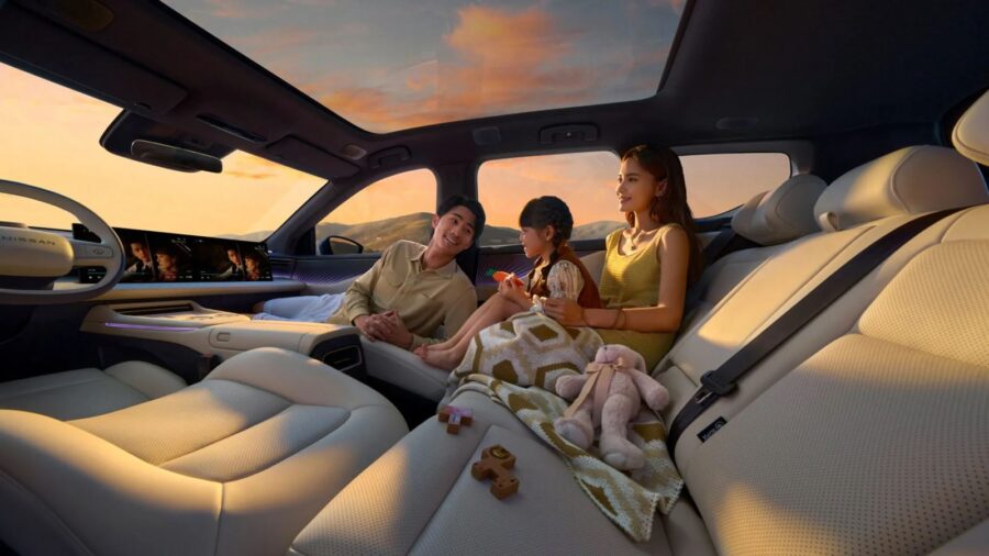 Nissan NX8: Novo SUV eletrificado é mostrado na China e pode vir ao Brasil 7 Nissan NX8 interior