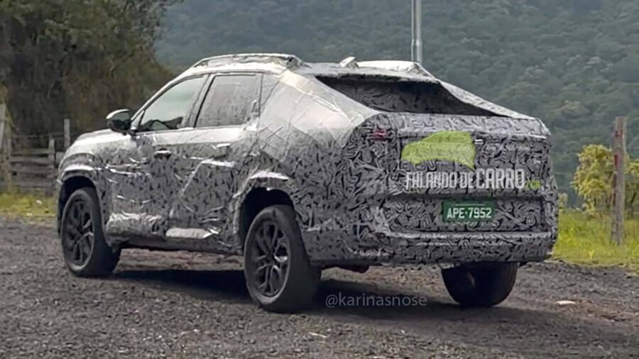 Renault Niagara é flagrada pela primeira vez, lançamento acontece no segundo semestre de 2026 5 Renault Niagara