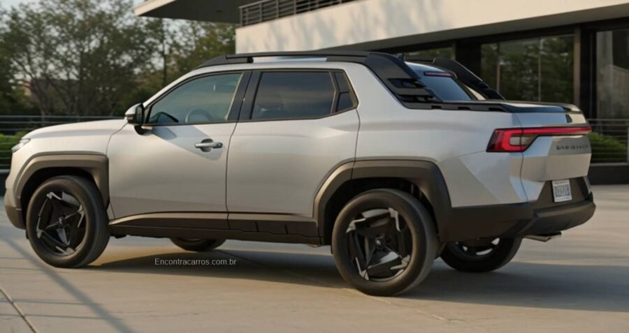 Renault Niagara é flagrada pela primeira vez, lançamento acontece no segundo semestre de 2026 4 Renault Niagara traseira