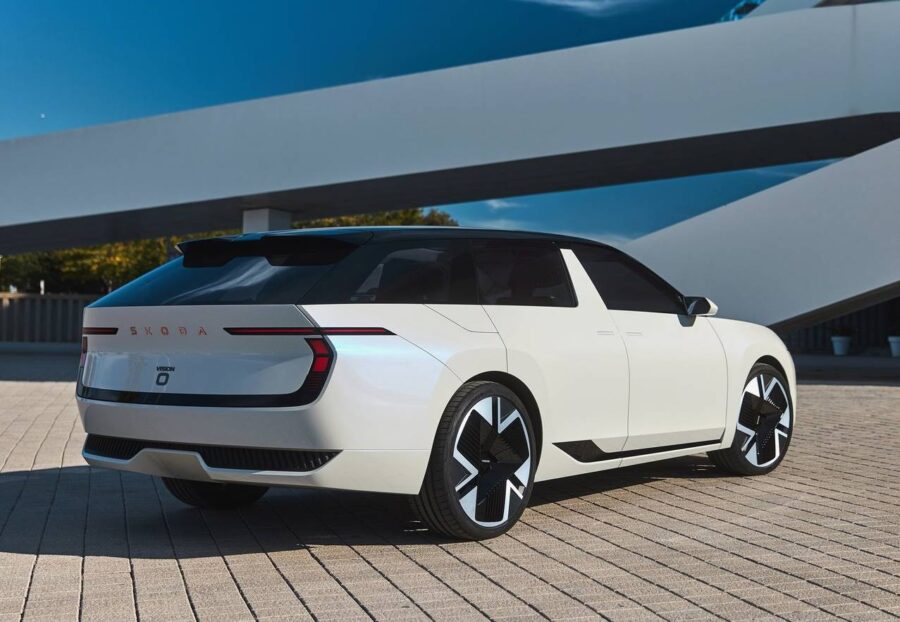 Skoda Vision O Concept - Nova perua elétrica impressiona pelo visual 5 Skoda Vision O Concept