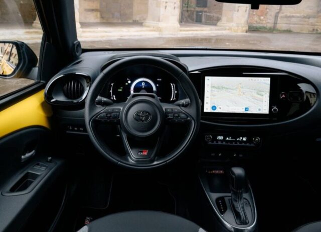 Toyota Aygo X 2026 interior painel