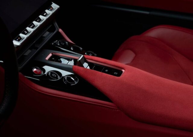 Toyota GR GT interior console