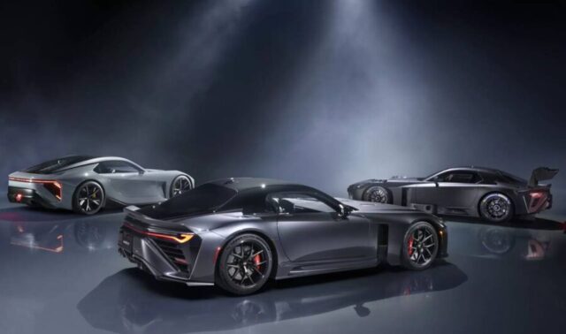 Toyota GR GT e Lexus LF-A Concept