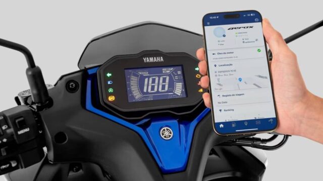Yamaha Aerox painel