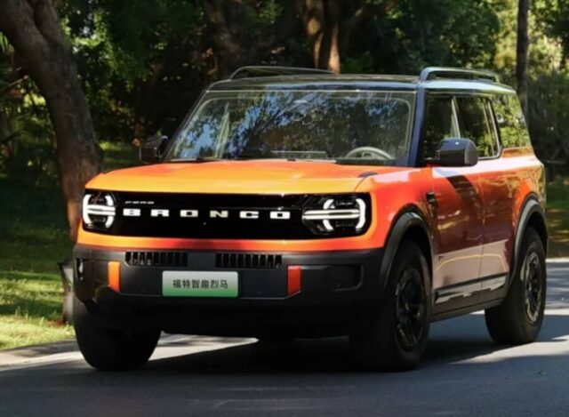 Ford Bronco Elétrico é registrado no Brasil 2