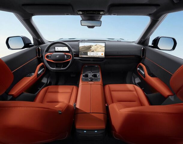 ford bronco ev elétrico interior