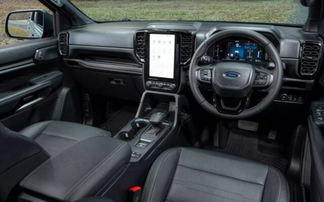 interior ford ranger tremor