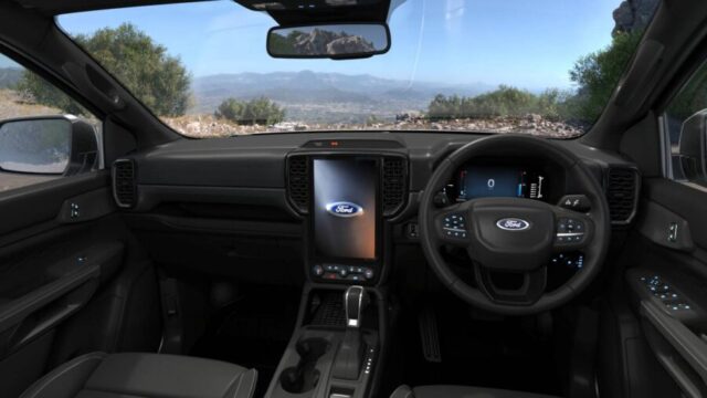 Ford Ranger Tremor interior