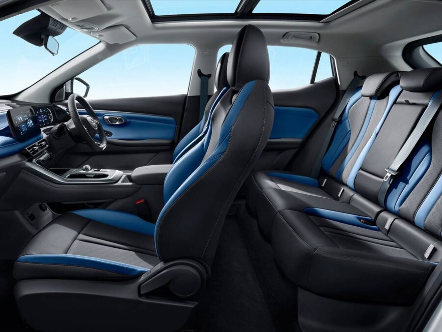 GAC GS3 2026 - Preste a chegar ao Brasil SUV tem versões e consumo revelados 8 GAC GS3 interior bancos