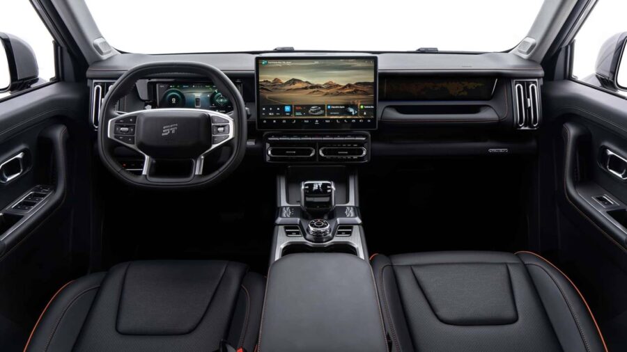 Jetour T1: SUV Híbrido Plug-in chega ao Brasil com 315 cv e autonomia de 1.200 km 3 Jetour T1 interior painel