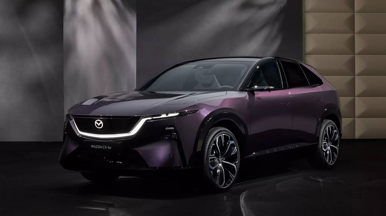 Mazda CX-6e: O novo SUV elétrico japonês que chega à Europa com estilo e tecnologia avançada 1 Mazda CX-6e