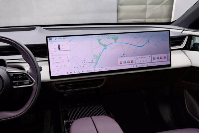 Mazda CX-6e interior