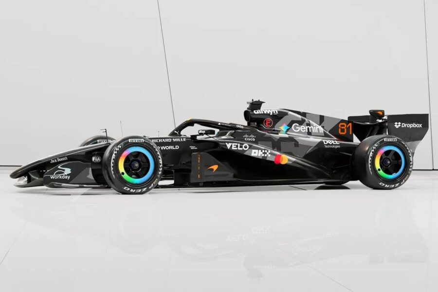 Conheça todos os carros da F1 2026 apresentados até agora 33 Mclaren MCL40 - Carro Mclaren F1 2026