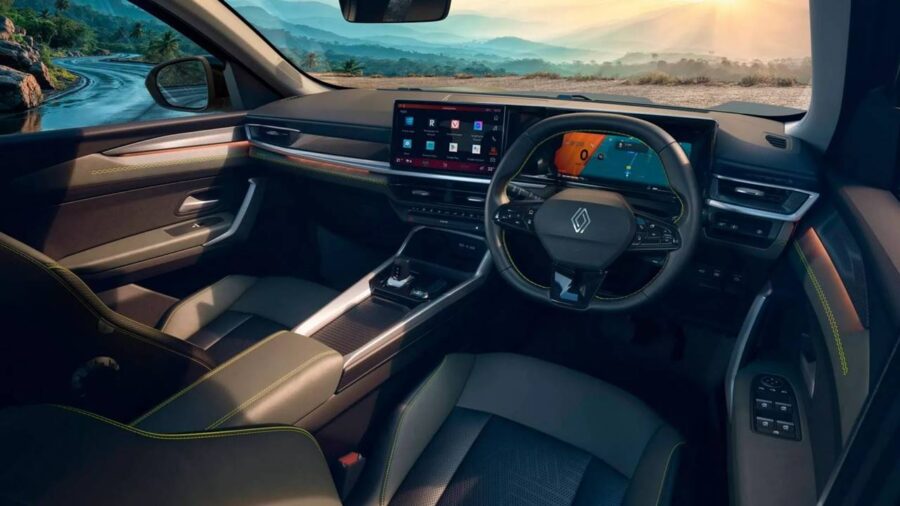 Novo Renault Duster 2027 é revelado e virá ao Brasil 3 Renault Duster 2027 interior