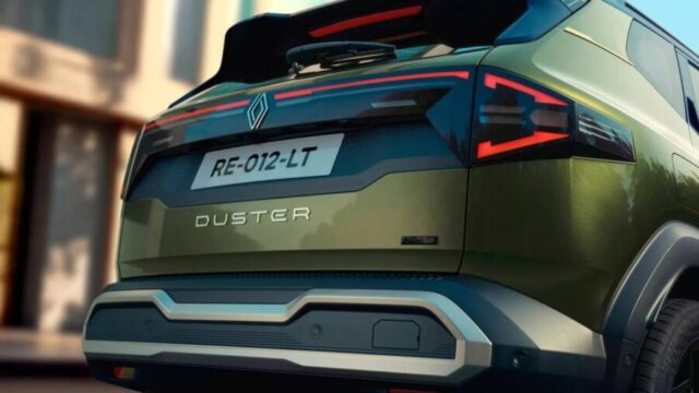novo Duster 2027 traseira