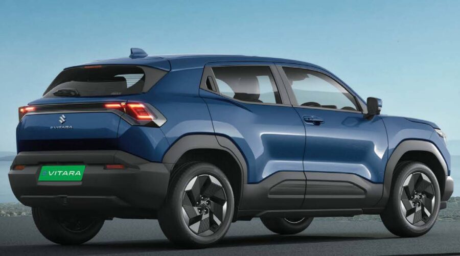 Suzuki e-Vitara 2026: Elétrico 4x4 é confirmado no Brasil, confira o que ele trará e quando chega 2 Suzuki e-Vitara traseira