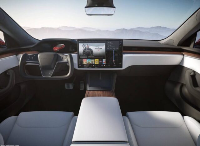 Tesla Model S interior