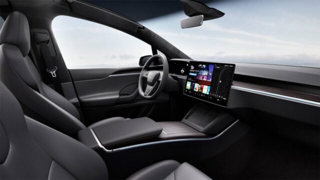 Tesla Model X interior